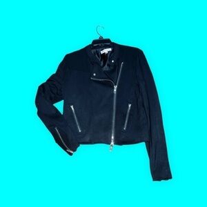 Philosophy Black and silver accented jacket M​